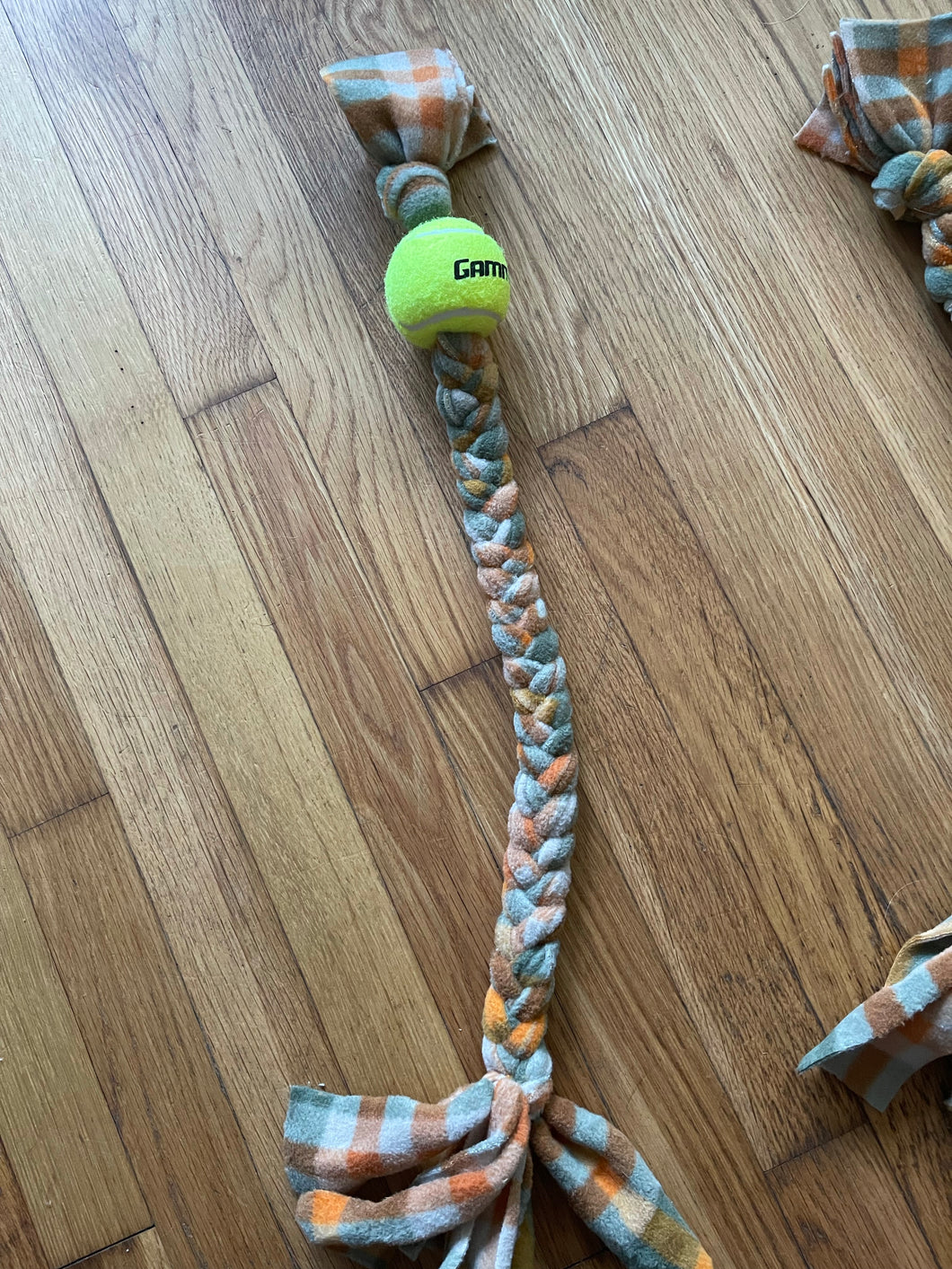 Fall dog tug WITH ball